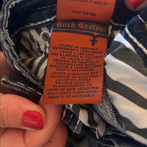 Rock Revival Light Blue Boot Cut Jeans - Picture 5 of 5